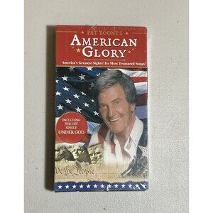 American Glory by Pat Boone VHS New Sealed American Patriotic Pride Songs